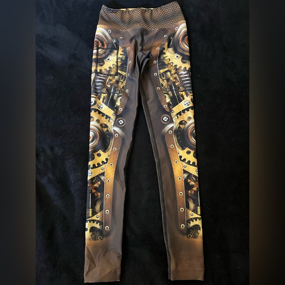 INKnBURN Pants - INKnBURN “Steampunk” tights (Rare)